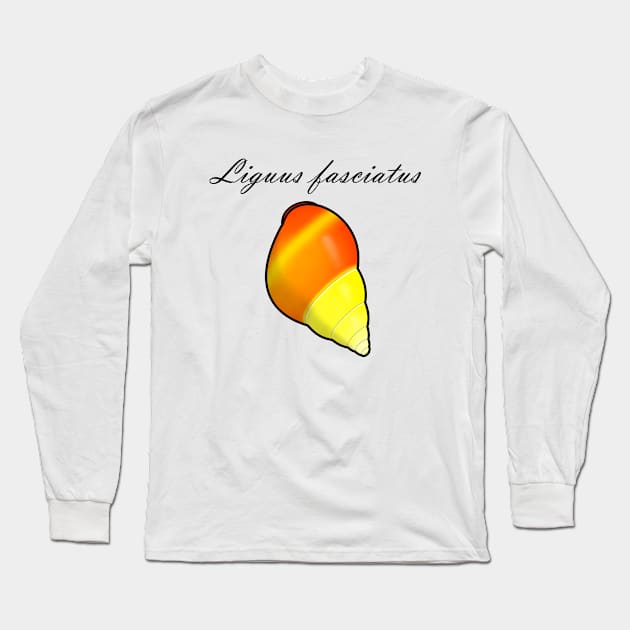 Liguus fasciatus Long Sleeve T-Shirt by gigas